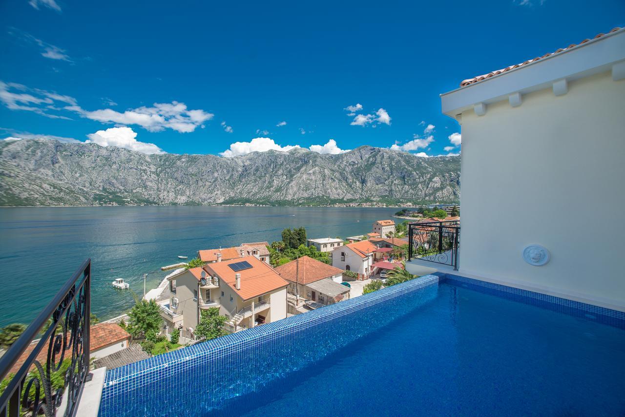Stoliva Residence With Infinity Pool Kotor Eksteriør billede